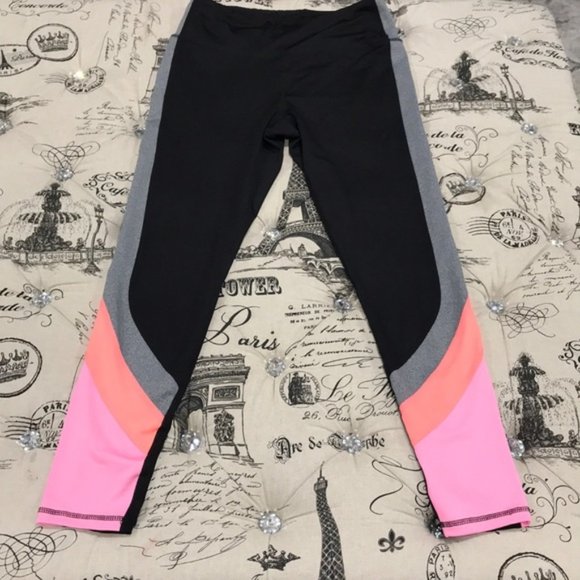 BEBE Sport Colorblock Leggings - Picture 5 of 9